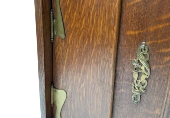 Arts & Crafts Art Nouveau Cabinet by H.P. Mutters & Zoon Den Haag, 1900s